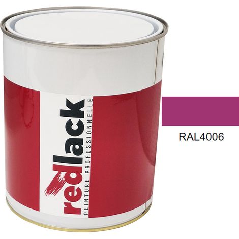 Dose 3L Lack Mehrzweckfarbe – RAL 4006 – Verkehrsviolett – Glanz – für verschiedene Oberflächen – Redlack