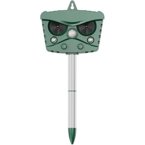 Répulsif à ultrasons pour chat, répulsif pour chien, répulsif pour oiseaux, pour jardins, champs, pépinières, IP45 - RWRépulsif pour insectes et animaux (1/5)
