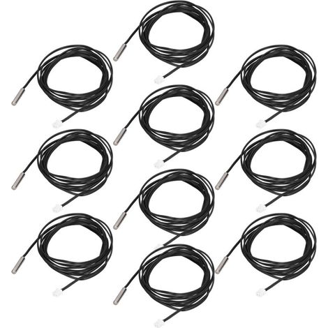 Capteur de Température NTC 15K B3950, Sonde Cylindrique 5x25mm avec Câble de 2m (1/5)
