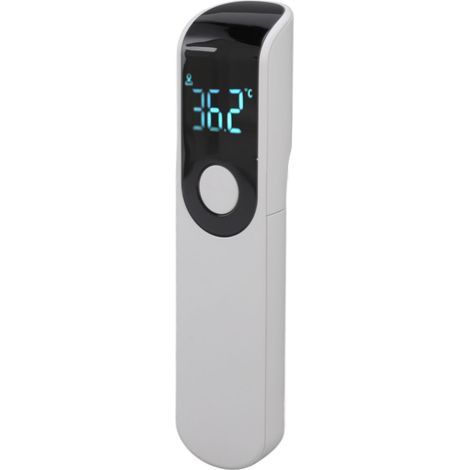 Infrarot-Temperaturpistole, berührungslos, tragbar, digitales Stirnthermometer für Hotels und Zuhause, Weiß (1/5)
