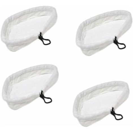 4Pcs Serpillères Balai à Vapeur Triangulaire en Microfibre pour H2O、X5、S302、S001 Mop (1/5)