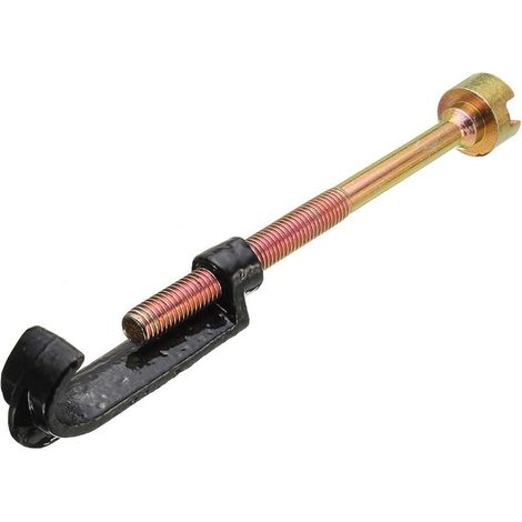 Crochet et Boulon de Support de Roue de Secours compatible avec Peug-eot 106 306 405 605 Partner compatible avec Citr-oen ZX Xsara Berlingo Saxo/Xsara Picasso 1999-2004/5 (1/2)