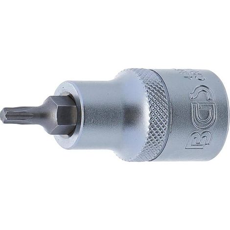Douille à Embouts 12,5 mm (1/2) Profil T Torx T20 - Précision et Robustesse, Acier - D-Work (1/5)