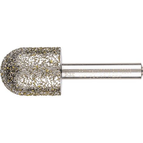 PFERD TOOLS Diamant-Schleifstift Walzenrund 24x30x8 mm D852 zum Schleifen von Grau-und Sphäroguss