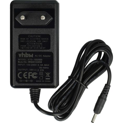 vhbw Netzteil kompatibel mit Samsung XE500C21H04US, XE550, XE550C22-A01UK, XE500C21-H04US, XE550C22-A01US, XE550C22 Notebook - 123 cm, 45 W (1/5)