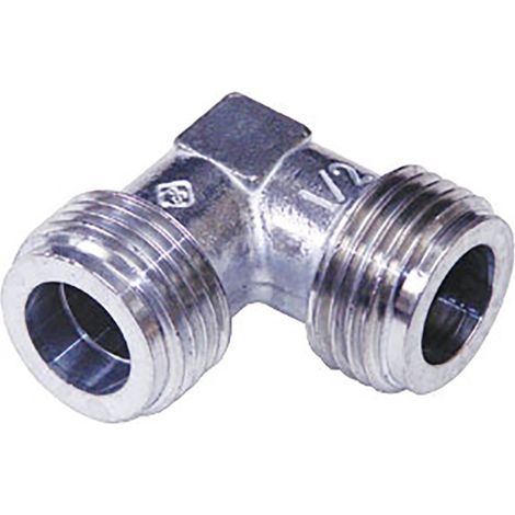COUDE RACCORD DE GAZ 1/2 MALE/MALE 15/21 pour TABLE DE... (1/2)