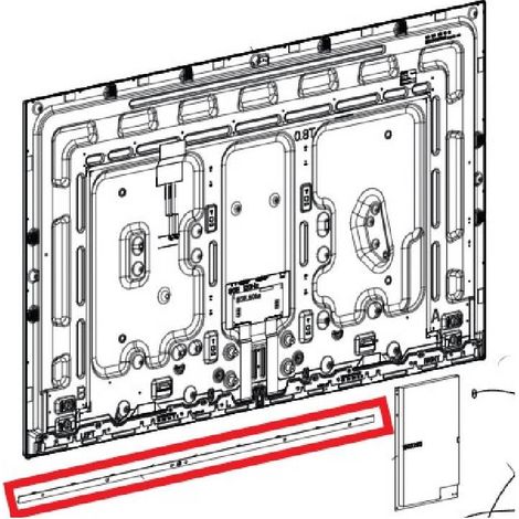 Ersatzteil - Originales LED-Leisten-Kit -  - LG