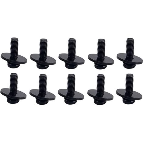 CCYKXA Pièces De Batterie Essentielles - 10 Vis De Montage  Pour Pattes De Batterie Jeu De Vis Et Rondelles De Montage En Rack