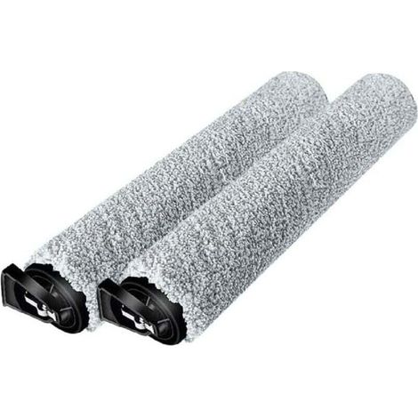 2 Pièces Remplacement pour Eureka FC9 Brosse Principale Machine À Laver Robot Aspirateur Têtes Brosse Résistantes À l'usure Accessoire pour Aspirateur Couvercle D'extrémité du (1/4)