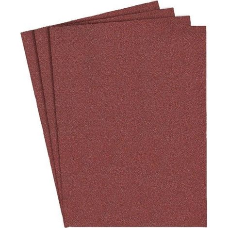 Hojas abrasivas a base de papel KLINGSPOR 230 mm x 280 mm PL28C gr 80 50 unidades