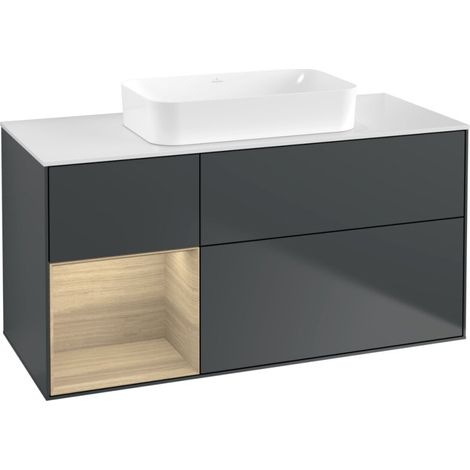 Villeroy & Boch F701PCHG Meuble sous-lavabo Finion F70 (1/2)