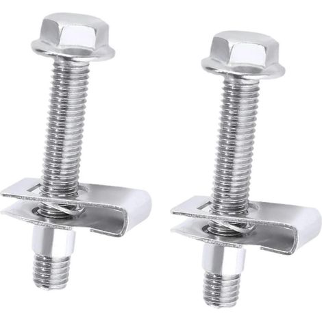 Lot de 2 boulons et écrous en acier inoxydable pour sangle de réservoir de carburant de camion Silverado (1/5)