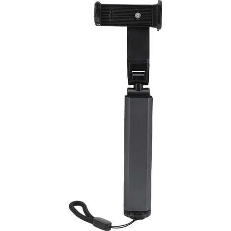 Universal Clip-on Phone Holder, Designer Style (Dark Grey) (1/5)