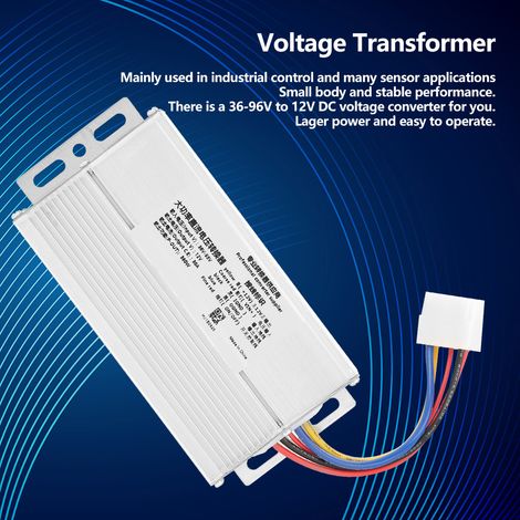 36-96V auf 12V 30A 360W DC-Wandler-Adapter Spannungswandler (1/5)