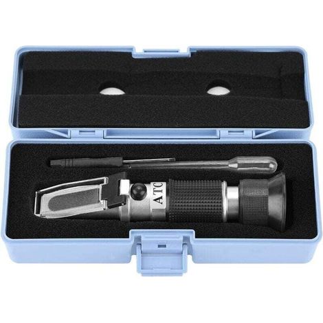 Honigrefraktometer – Imkereibedarf (Zuckergehalt) – Konzentrator, ideal für Honig, Ahornsirup und Melasse. Imkereibedarf (1/4)