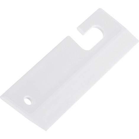 Raclette à vitres silicone blanc pour miroirs et carrelage (1/5)