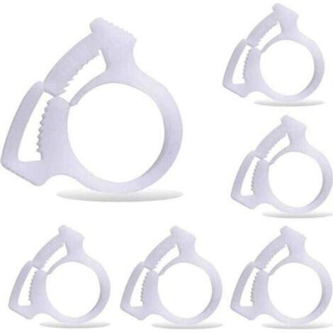 6 pièces B15 pinces de fixation du tuyau de balayage de piscine, convient pour le nettoyeur de piscine Polaris 180 280 360 380 480-