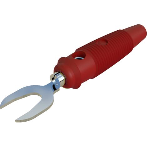 Hirschmann Test & Measurement KB 2 Laborstecker Stecker, gerade Stift-Ø: 4 mm Rot 1 St.