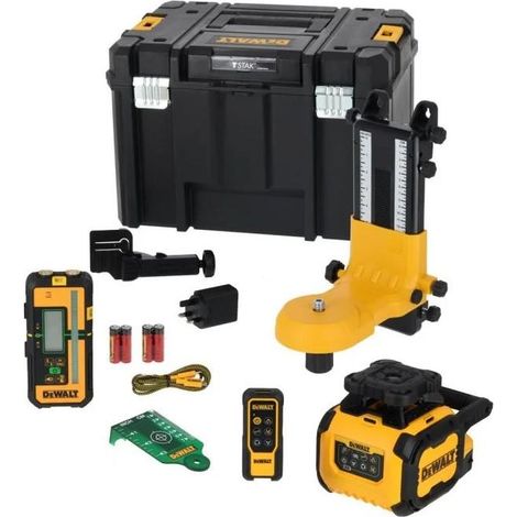 DEWALT DCLE15221G Integral battery Rotating laser level