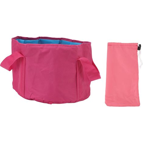 Seau de Camping Pliable - Récipient d'Eau Portable à Double Couche pour Pêche et Détente (1/5)