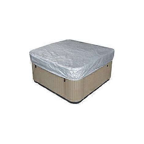 SZTXJ Garten-Whirlpoolabdeckung 218 x 218 x 30 cm, 2100D Oxford-Gewebe, wasserdicht, staubdicht, UV-beständig, für Whirlpools und Badewannen im Freien