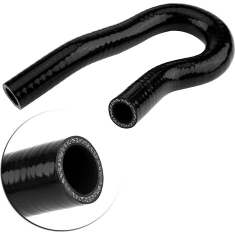 Kit 9 pièces durites silicone noir radiateur auto pour Civic D15 D16 SOHC EG/EK 1992-2000 (1/5)