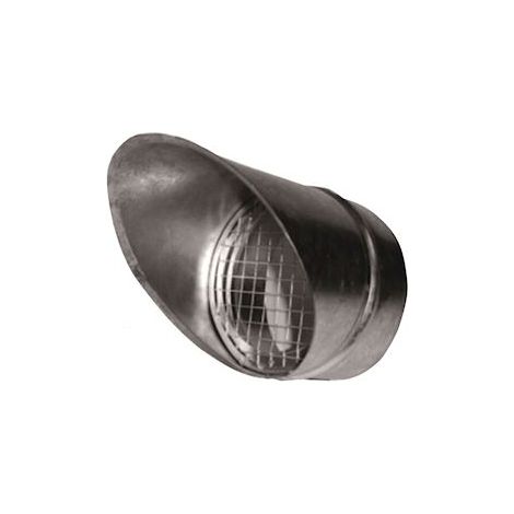 auvent pare-pluie - diamètre 200 mm - unelvent 874636