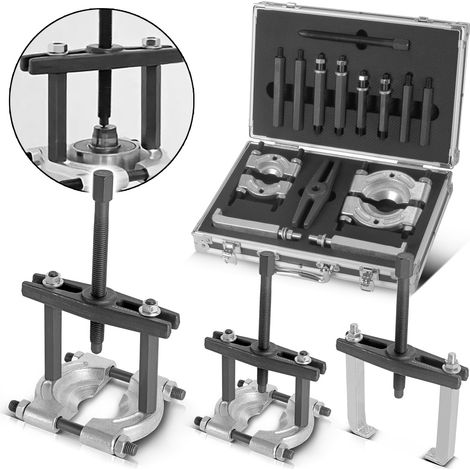 STAHLWERK Set di estrattori per cuscinetti  Set di estrattori da 14 pezzi