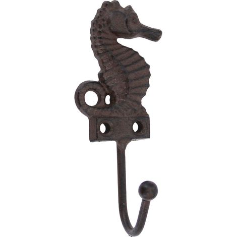 Appendiabiti cavalluccio marino con gancio a pallina 11 cm (1/5)