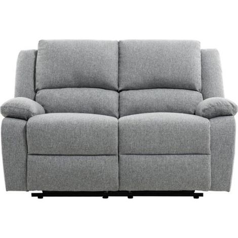 Canapé de Relaxation Tissu "Polo" 143cm Gris (1/5)