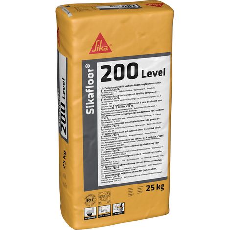 SAC DE 25 KG ENDUIT DE RAGRÉAGE SIKAFLOOR-200 LEVEL - SIKA - 496772