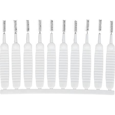 Shower hole bore cleaner, anti-clogging cleaning brush for shower head, 10 pieces (1/5)
