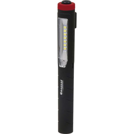 Drakkar Equipement – Lampe torche LED rechargeable 120 lumens – Autonomie 3h – Longueur 170mm – Crochet magnétique – 2310 (1/2)