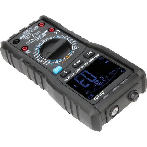 DM100 Digitalmultimeter, hochpräzises intelligentes AC/DC-Spannungs-, Strom- und Frequenzmessgerät (1/5)