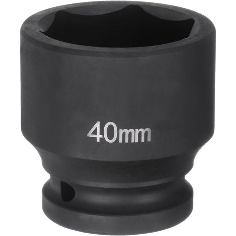 Douille à Choc à 6 Points Profonde 3/4" Drive 40mm Métrique en Acier Allié 40Cr pour Écrou d'Essieu (1/5)