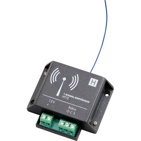 H-Tronic HT1E Funkempfänger  1-Kanal Frequenz 868.35 MHz 12 V/DC (1/2)
