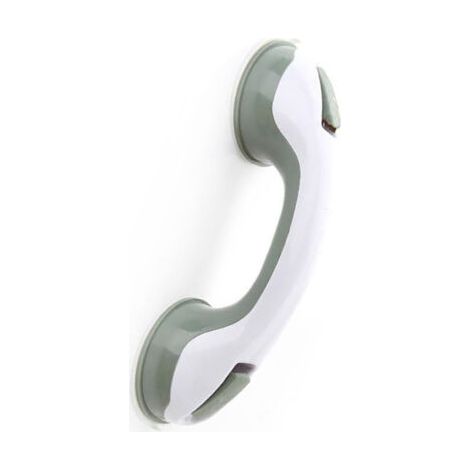 BUNTHAUS 2 PCS Poignée baignoire de sécurité/Poignéee/Ventouse de douche pour salle de bain + WC (Gris) (1/5)