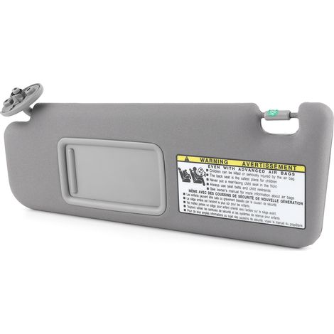 Pare-soleil gris gauche côté conducteur avec miroir 74320-3D050-E0 Compatible avec 4Runner 05-07 (1/5)