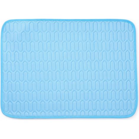 Manta refrescante para animales azul fibra de hielo 62 x 50 cm modelo 27 (1/5)