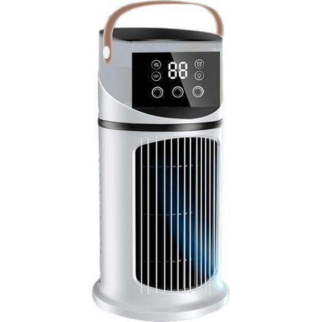 Climatiseur mobile silencieux 9 vitesses – Technologie avancée pour pièces jusqu'à 35m² – Système d'éclairage LED apaisant