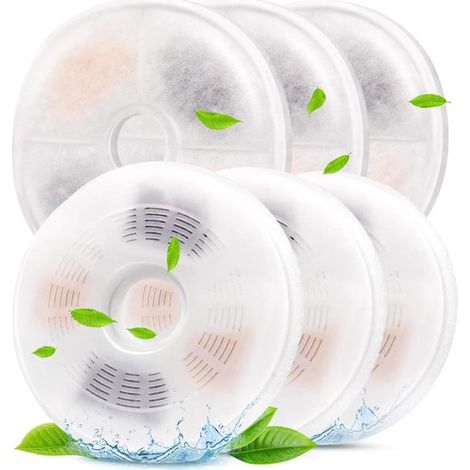9er-Pack Katzenbrunnenfilter kompatibel mit Catit-Trinkbrunnen Nachfüllfilter für Trinkbrunnen Katzenbrunnen Katzen-Trinkbrunnenfilter 9 Stück (1/3)