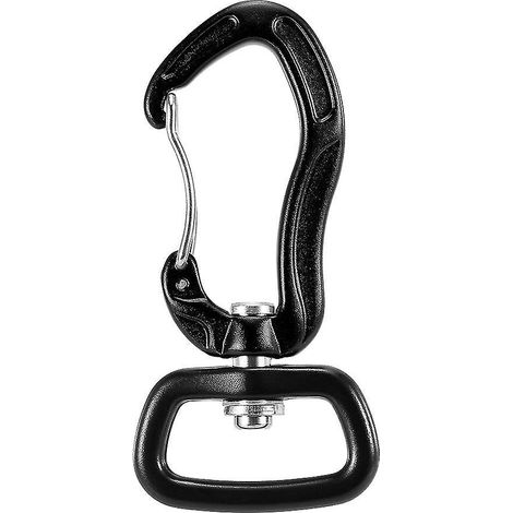Mousqueton pivotant à 360°, petit mousqueton à fil, mousqueton rotatif pour hamac, anneau en D (1/5)