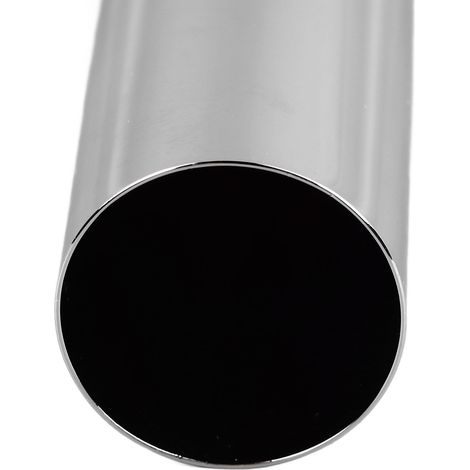 Bonde de lavabo à clapet avec trop-plein, bouchon de vidange en acier inoxydable chromé poli pour évacuation rapide, pièces de lavabo pour salle de bain (1/5)