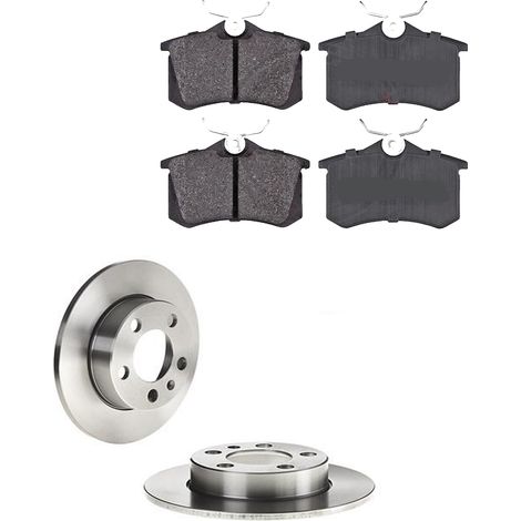 KIT FRENI POSTERIORI compatibile con SKODA FABIA III STATION WAGON (NJ5) - DISCHI + PASTIGLIE OEM: P 85 020 / 16883 /SOSTITUZIONE DIRETTA/BASSA POLVERE/SILENZIOSO