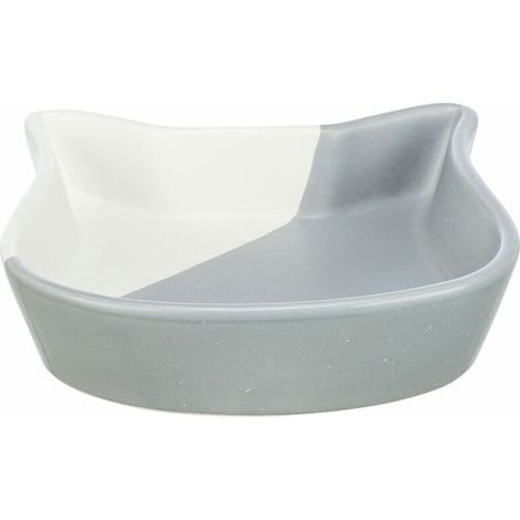 Ciotola per gatti Trixie Bianco Grigio Ceramica (1/4)
