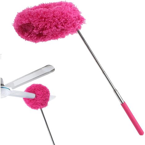 Brosse à épousseter extensible, nettoyeur de poignée flexible, tête réglable, nettoyage de la maison, du bureau, utilitaire domestique pratique, outil de nettoyage pour canapé, étagère, 33 à (1/5)
