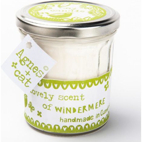 Bougie en pot de confiture - Windermere- Vendu par 1