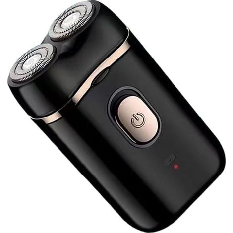 Rasoir électrique rechargeable professionnel Modèle premium avec double tête, autonomie longue durée, technologie de rasage confortable, recharge rapide Type-C, étanche et portable avec boîte de rang (1/4)