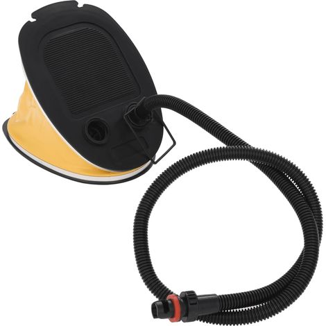 Pompe à pied 26x18 cm PP et PE Gris et jaune CFW671174 (1/5)