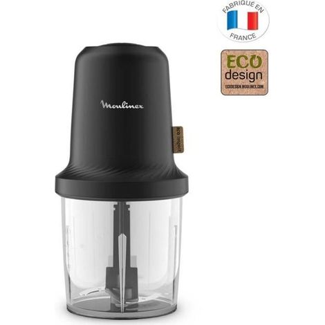 Moulinex AT80E810 Eco Respect Hachoir Noir 0,5L (1/5)